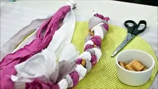 Ideas diferentes para reciclar viejas sábanas. Reutilizar.