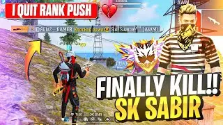 Finally Killed V Badge Player 🤕 I Quit Rank Pushing 💔