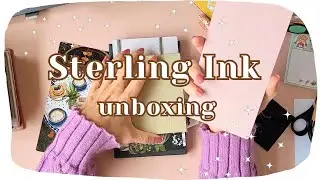 Sterling Ink Planner Unboxing : chatty & casual