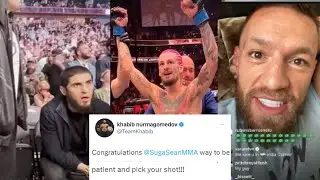 UFC Fighters REACTIONS to Sean O'Malley TKO Aljamain Sterling at UFC 292   PROTESTS EARLY STOPPAGE!