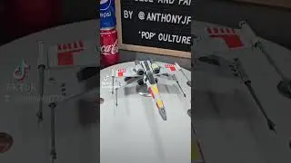 X Wing Soda Can Sculpture