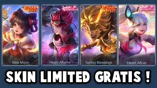 SKIN LIMITED GRATIS BEBAS PILIH, UPDATE EVENT 15 SKIN 23 AGUSTUS !! BANYAK SKIN LIMITED