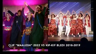 "Maalesh" Myriam Fares 2022 VS Kif-Kif Bledi choreos 2018-2019
