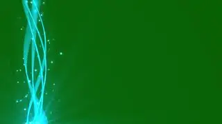 Magical Spiral Light on green screen | 