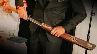 I built a sword for a wedding!