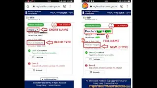 💥💥 Instant COWIN Vaccine Certificate Passport Link | Live COWIN Name Correction And Passport Linking