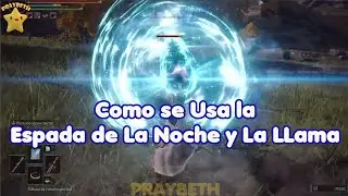 ELDEN RING Como se Usa la Espada de La Noche y La Llama #ELDENRING