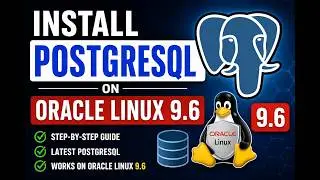 Postgres datbase installation on oracle linux 9.6