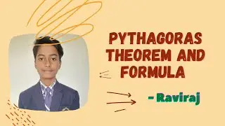 Pythagoras theorem by Raviraj #Pythagoras #trending #formula