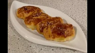 Salziges Gebäck mit Feta-Füllung