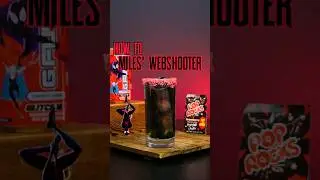 Miles' Webshooter (Cocktail Inspired by The Spiderverse)