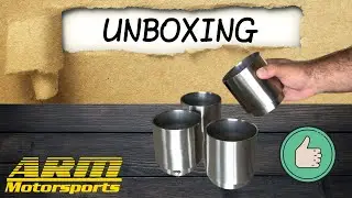 Unboxing Arm Motorsports exhaust tips for my F82 BMW M4