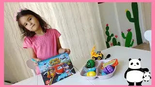 Harika Kanatlar Sihirli Boyama Kitabı| Meyve Kesme Oyunu| Oyuncak Videosu