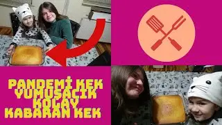 Pandemi Kek | Kabaran Yumuşacık Kolay Kek Tarifi | Nasıl Yapılır ?