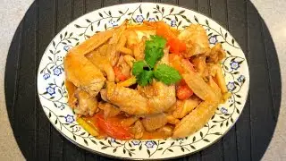 Tom Yam Braised Chicken Wings