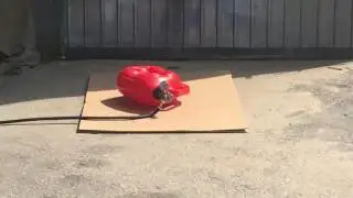 Испытание новой канистры 