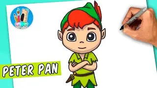 HOW TO DRAW PETER PAN - Easy Step by Step