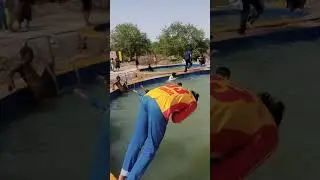 enjoy in swiming pool 2021