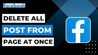 How To Delete All Post From Facebook Page At Once !
