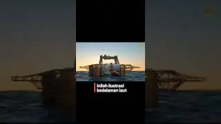 Ilustrasi kedalaman laut