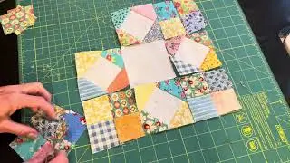 Today’s Quilt block - Simple sewing