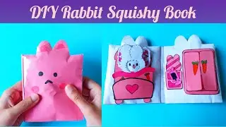 DIY Rabbit Squishy Book / How To Make Rabbit Squishy Quiet Book / Quiet Book