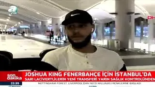 SON DAKİKA JOSHUA KİNG FENERBAHÇE İÇİN İSTANBUL 'DA WELCOME TO JOSHUA KİNG ANALİZLERİ VE ÖZELLİKLERİ