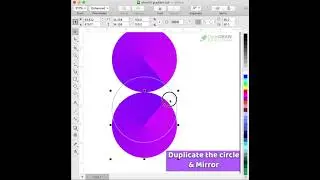 Fastest Way to Make a Smooth Gradient Design in CorelDraw | 1 min. tutorial