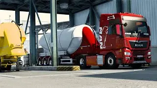 ETS2 1.45 OpenBeta MAN TGX E6 Genoa - Nantes