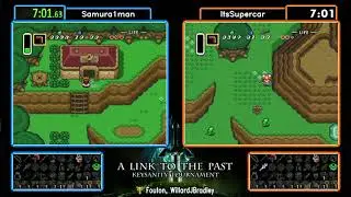 Samura1man vs ItsSupercar. ALTTPR Keysanity Tournament 2018
