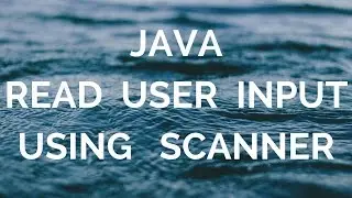 Java Read Input with Scanner (manohar academy)
