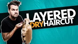 How To Cut A Shag Haircut With A Curtain Bang Tutorial