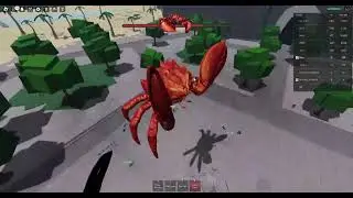 Crab Boss Gameplay 🦀 The Strongest Battlegrounds