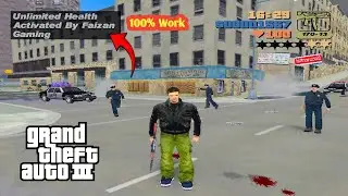 GTA 3 Unlimited Health Cheat Code | How Download Infinite Health Mod | Faizan Gaming