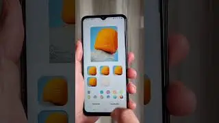 Samsung Galaxy M23 - estilo do relógio na tela bloqueio #shorts #samsung #m23 #print