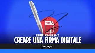 Firmare i PDF con il Mac e creare la propria firma digitale