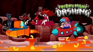 Friday Night Funkin' vs Geometry Dash Full Week (Friday Night Dashing/FNF Mod)
