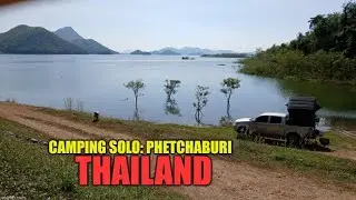 SOLO lake Camping: Phetchaburi, Thailand 