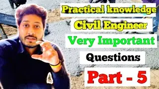 Civil Engineering Basic knowledge In Hindi | Civil Engineering Interview Questions and Answers | l&t