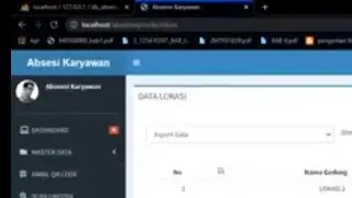 Source Code PHP Aplikasi Absensi Karyawan