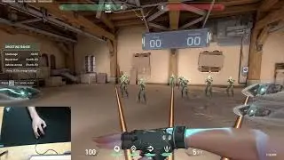 Valorant range music challenge is impossible ( smithereens )