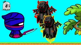 Ninja Reaper Kills Two Bosses (EvoWorld.io)