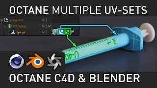 Silverwing Quick-Tip: Octane C4D & Blender - Using Multiple UV-Sets