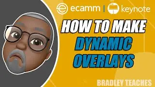 DYNAMIC OVERLAYS: How to build dynamic, multi-level overlays with keynote for your live streams