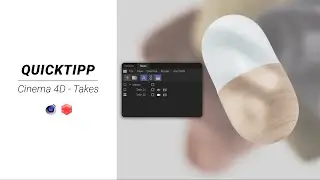 Cinema 4D Quicktipp | Takes (DE)