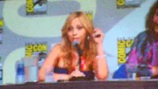 Voice over actors Rob Paulsen and Tara Strong at SDCC2011