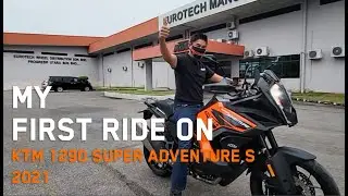 My First Ride On KTM 1290 Super Adventure S