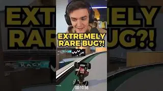 When you get the extremely rare bug to finish the map!