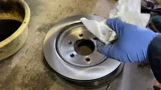 Acura TLX Rear Brake and Rotor Replacement