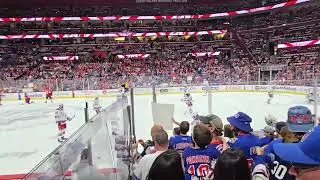 Florida Panthers pre game skate 5 26 2024 Playoff - dont worry it straightens out - Puck View Hockey